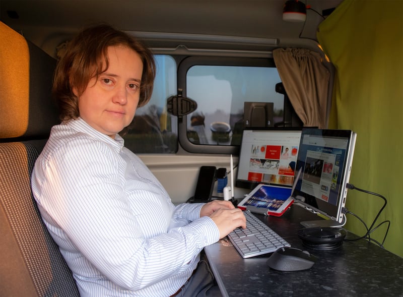 Business Camping - Mobiler Arbeitsplatz