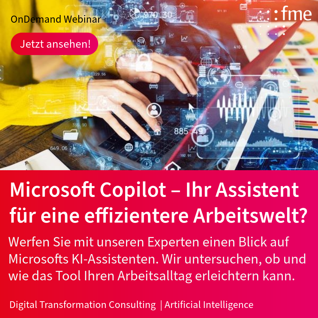 Webinar: MS Copilot – Digitaler Assistent im Arbeitsalltag